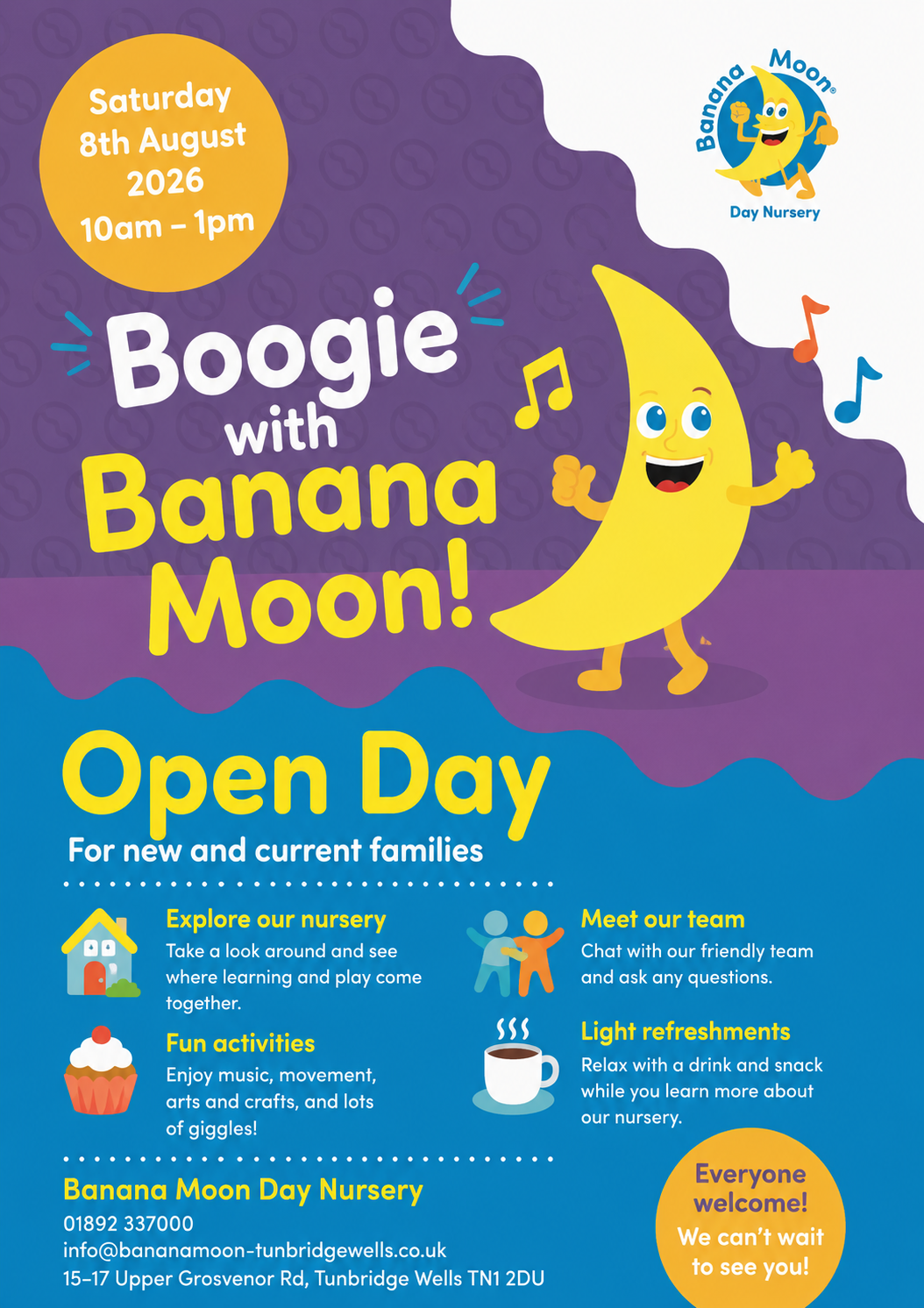 🌟 OPEN DAY AT BANANA MOON TUNBRIDGE WELLS 🌟